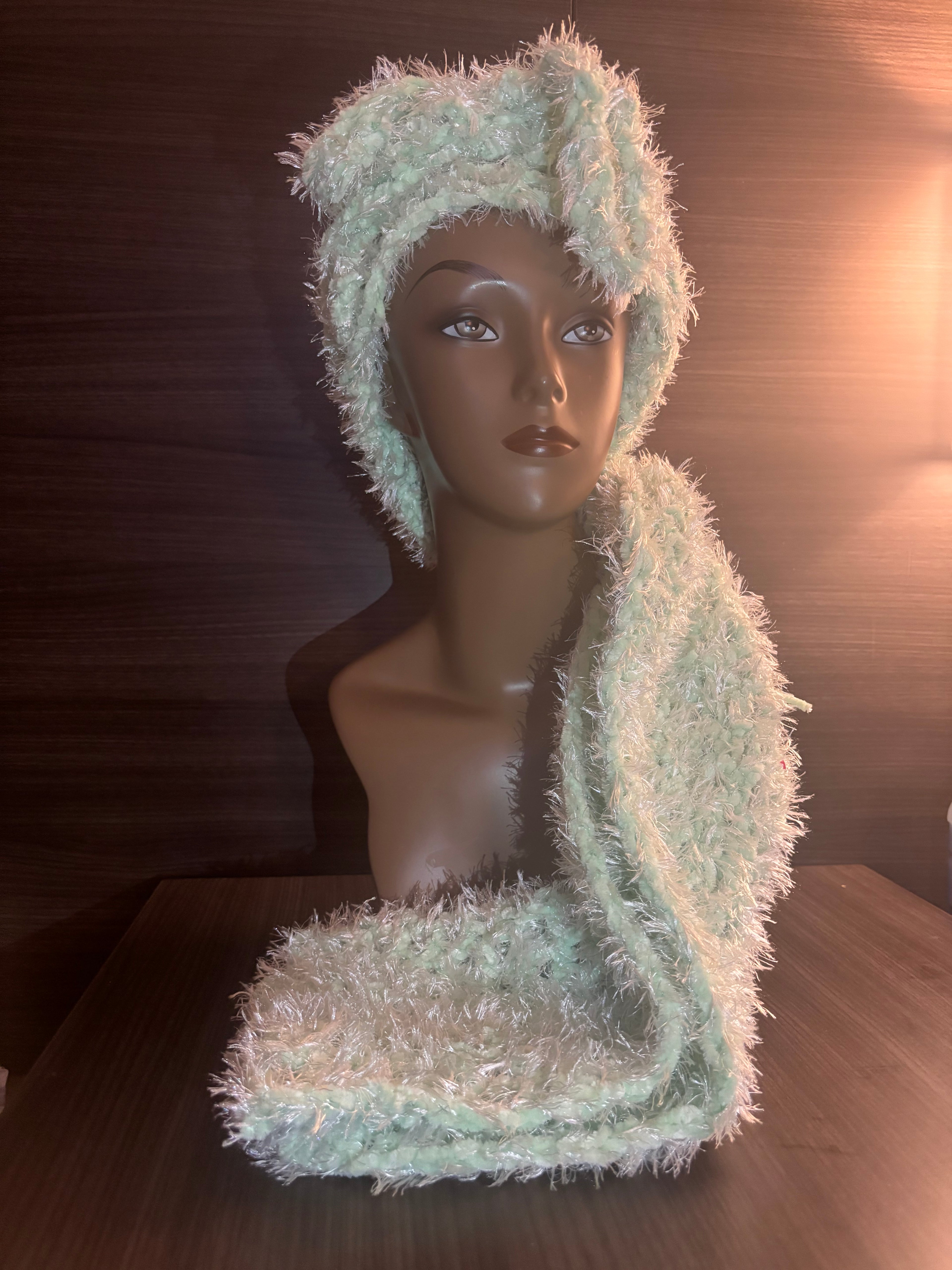 “Blue Cloud Fluff Durag”