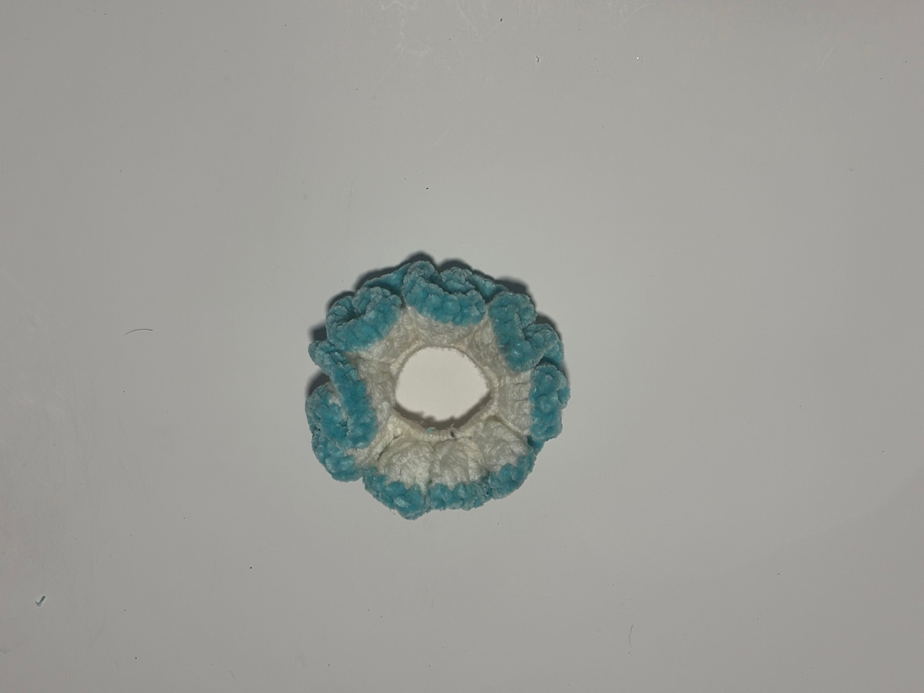 ❄️ “Frosted Dreams Ruffle Hat”