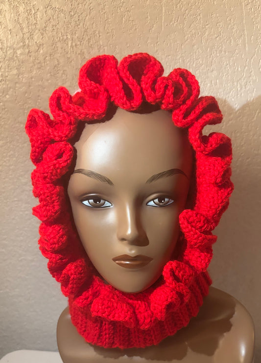 Sweetheart Smiles Crochet Balaclava